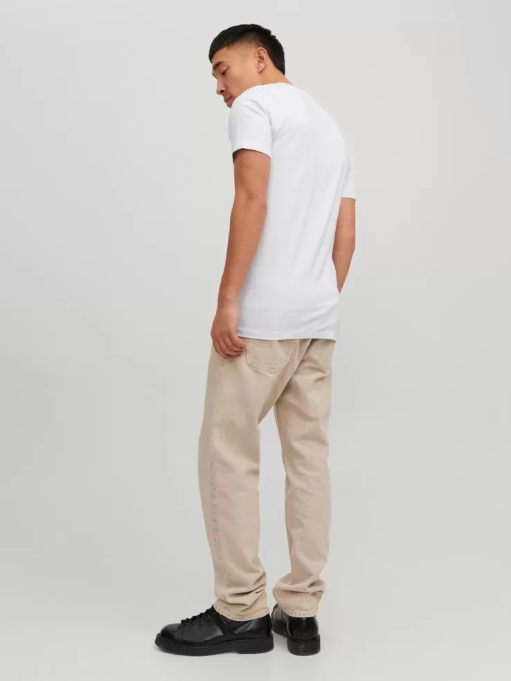 Best JACK & JONES Basic V-Neck T-shirt White
