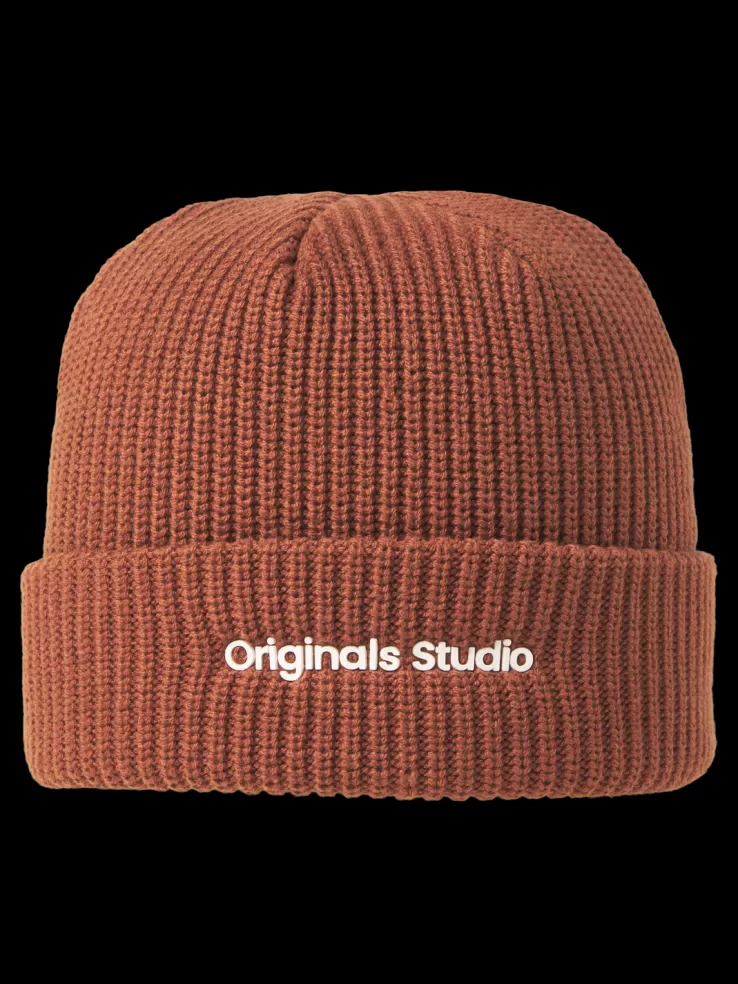 Clearance JACK & JONES Beanie Orange
