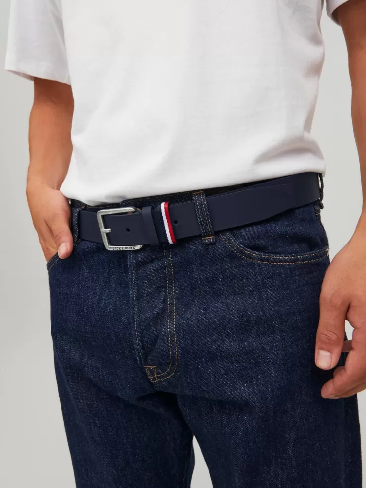 Cheap JACK & JONES Belt Blue