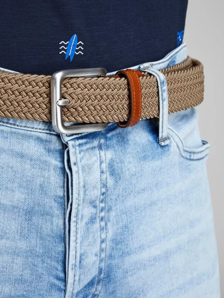 Clearance JACK & JONES Belt Beige