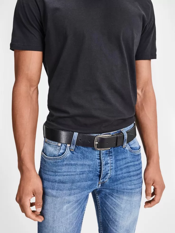 Discount JACK & JONES Belt Black