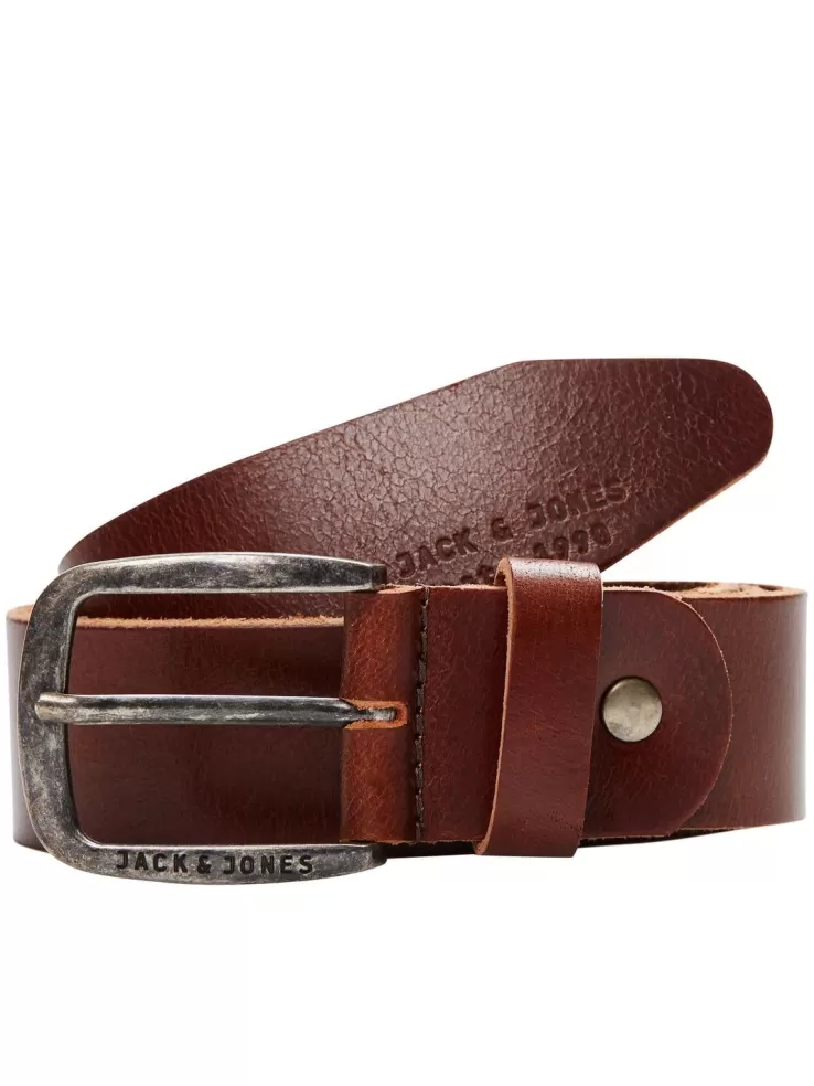 Cheap JACK & JONES Belt Brown