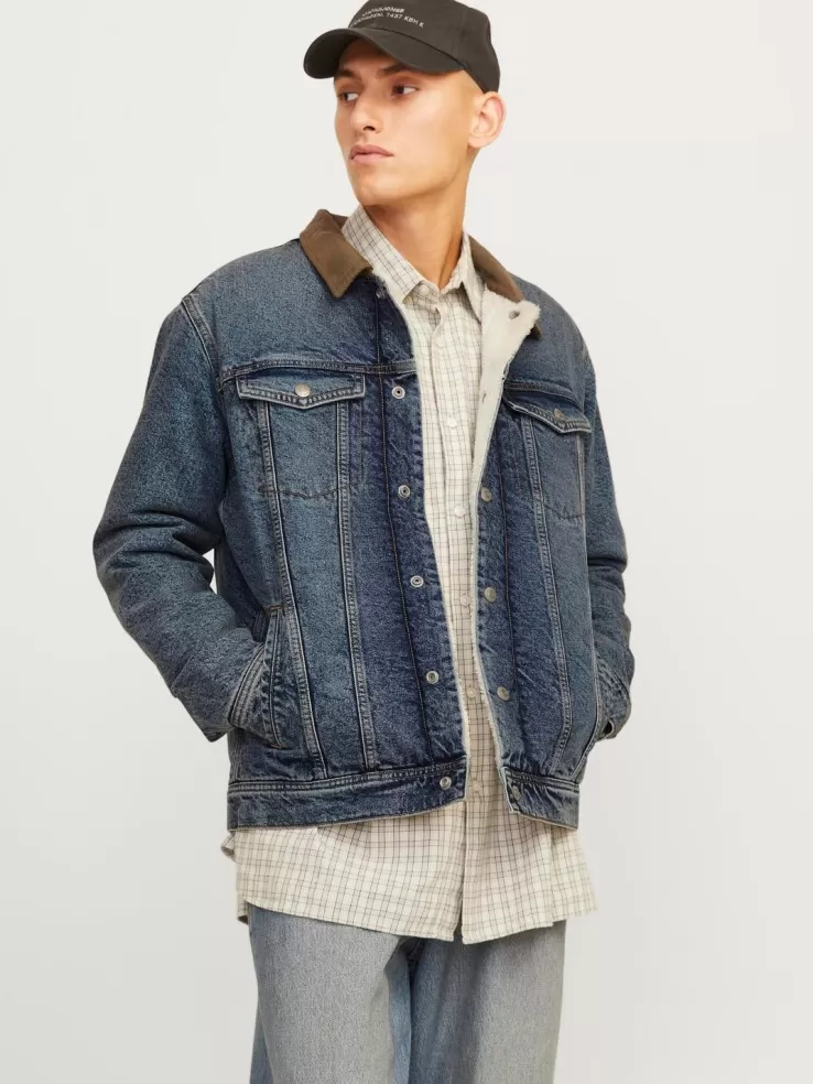 Sale JACK & JONES Denim jacket Blue