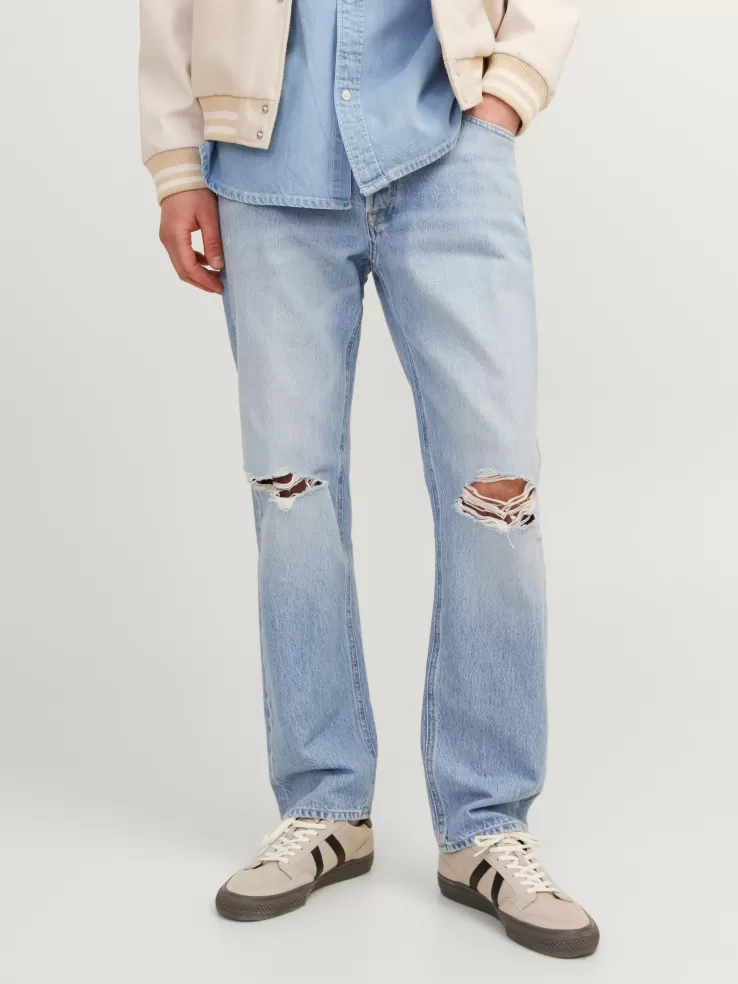 Best JACK & JONES JJICHRIS JJORIGINAL SBD 921 SN Relaxed Fit Jeans Blue