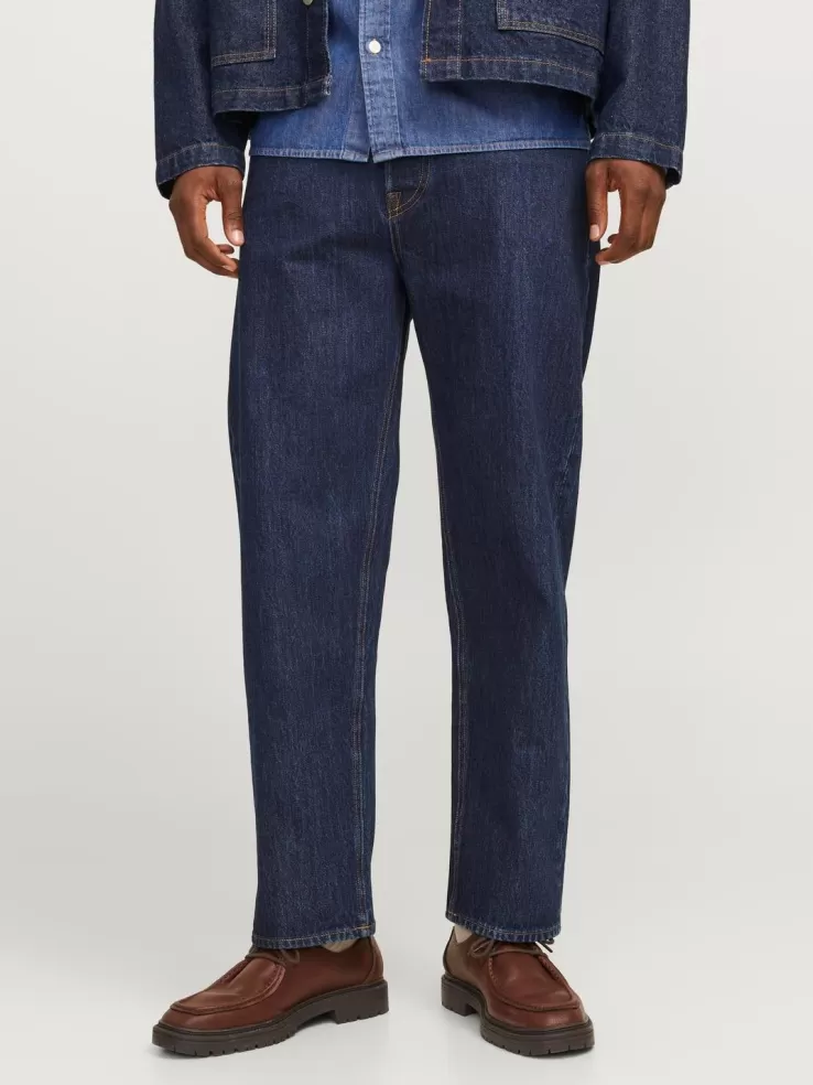 Best JACK & JONES JJIEDDIE JJCOOPER AM 668 LID Loose fit jeans Blue