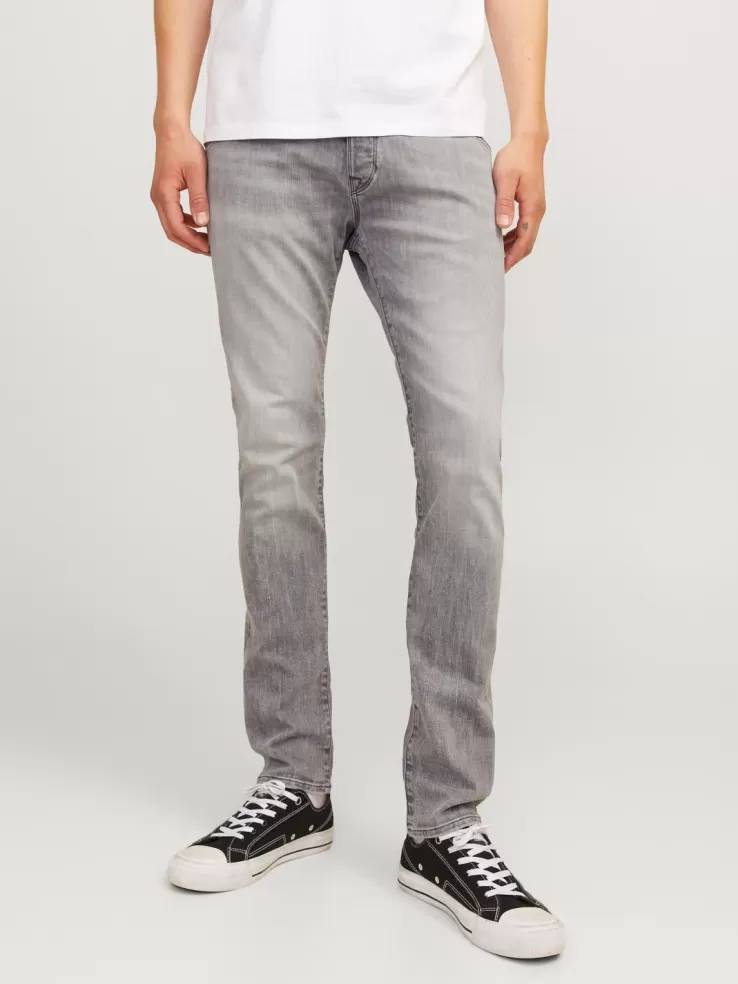 Best JACK & JONES JJIGLENN JJFOX AM 492 50SPS NOOS Slim fit jeans Grey