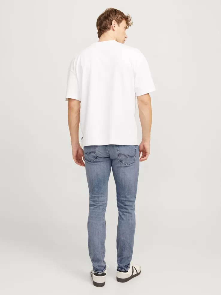 Best JACK & JONES JJIGLENN JJORIGINAL CB 352 Slim fit jeans Blue