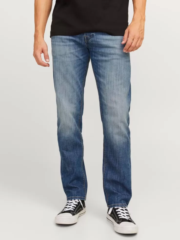 Best JACK & JONES JJIMIKE JJCADE GE 048 Comfort fit jeans Blue