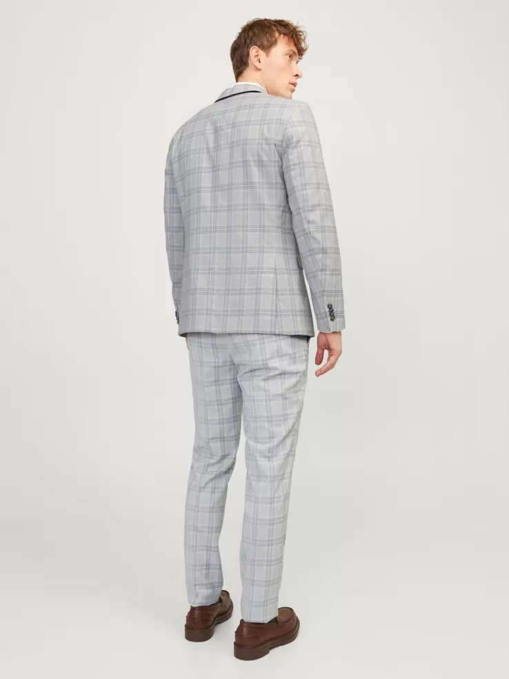 Best JACK & JONES JPRFRANCO Slim Fit Tailored Pants Grey