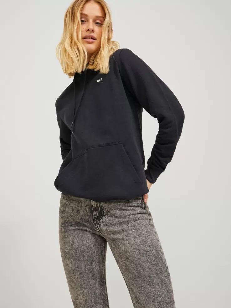 Clearance JACK & JONES JXABBIE Hoodie Black