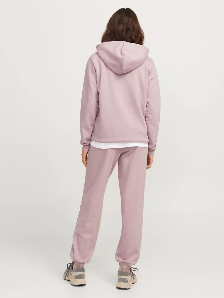 Cheap JACK & JONES JXABBIE Hoodie Pink