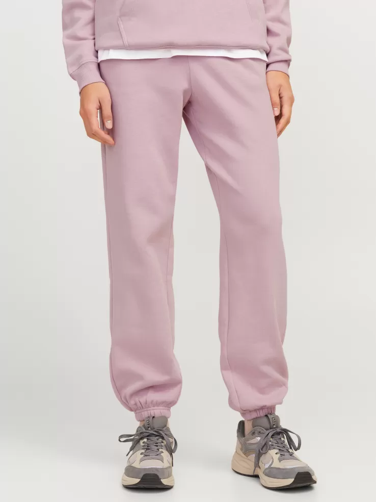 Cheap JACK & JONES JXABBIE Sweatpants Pink