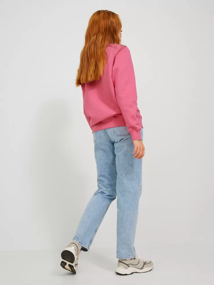 Best JACK & JONES JXABBIE Sweatshirt Pink