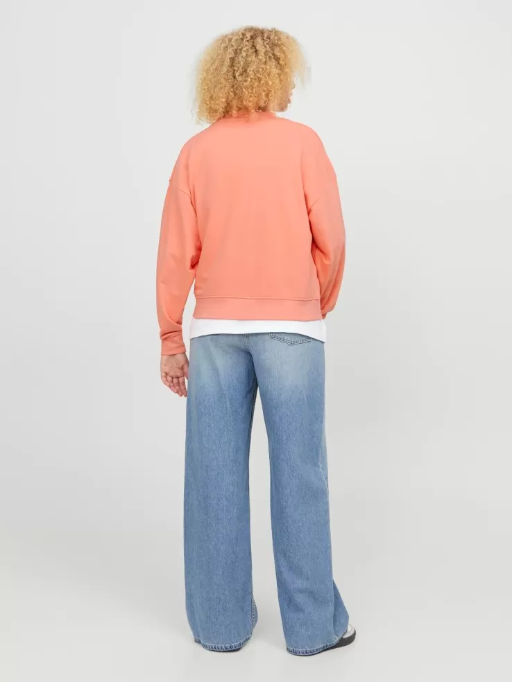 Clearance JACK & JONES JXALFA Sweatshirt Pink