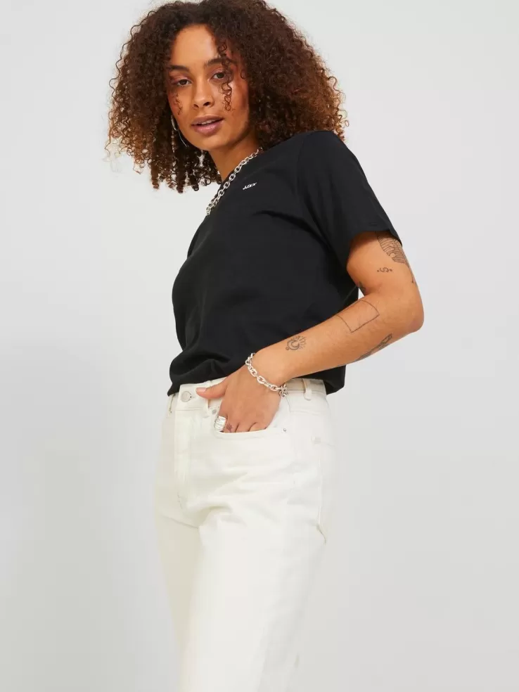 Best JACK & JONES JXANNA T-shirt Black