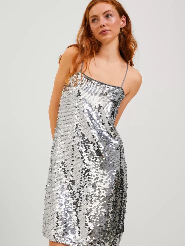 Cheap JACK & JONES JXAVA Party Dress Grey