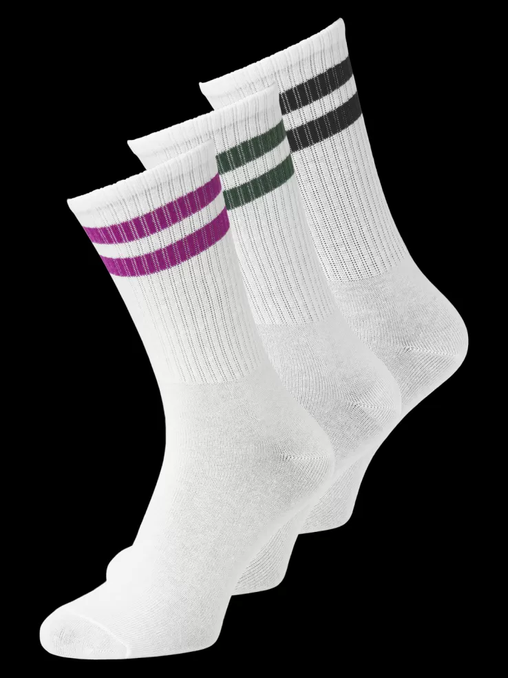 Cheap JACK & JONES JXBASIC 3-pack Tennis sock White