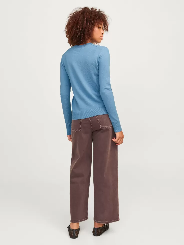 Best JACK & JONES JXCARA Knitted pullover Blue