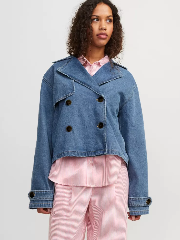 Cheap JACK & JONES JXCARLIE Trench coat Blue