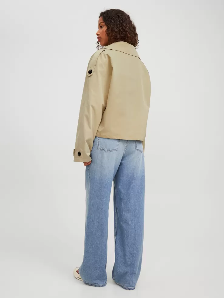 Best Sale JACK & JONES JXCARLIE Trench coat Beige