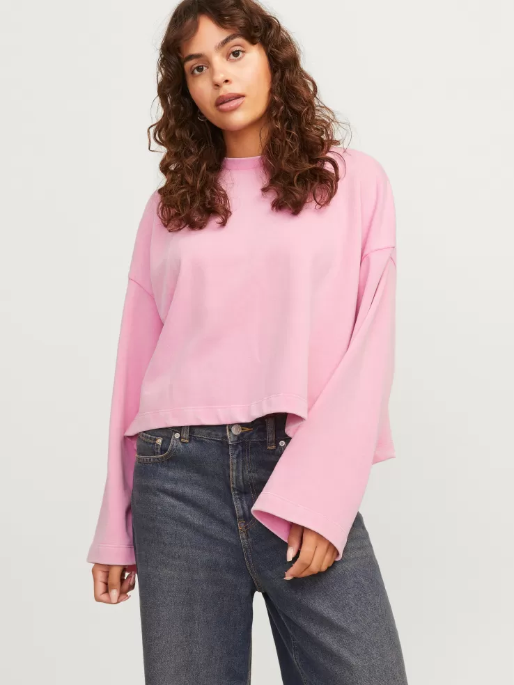 Cheap JACK & JONES JXELIZABETH Sweatshirt Pink