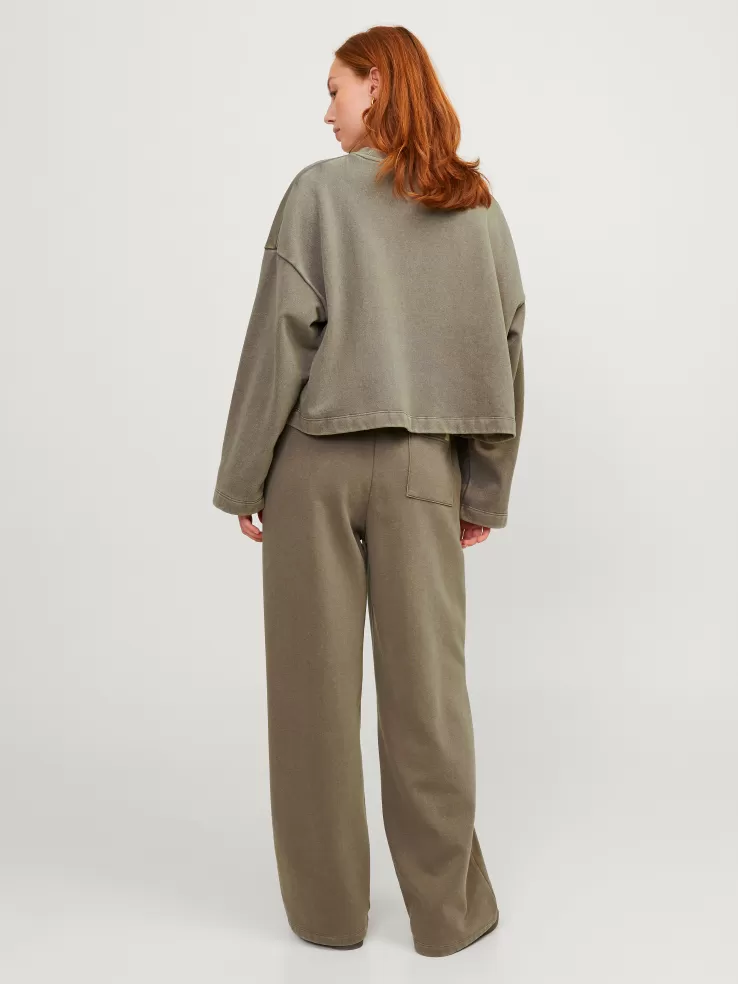 Cheap JACK & JONES JXELIZABETH Sweatshirt Brown