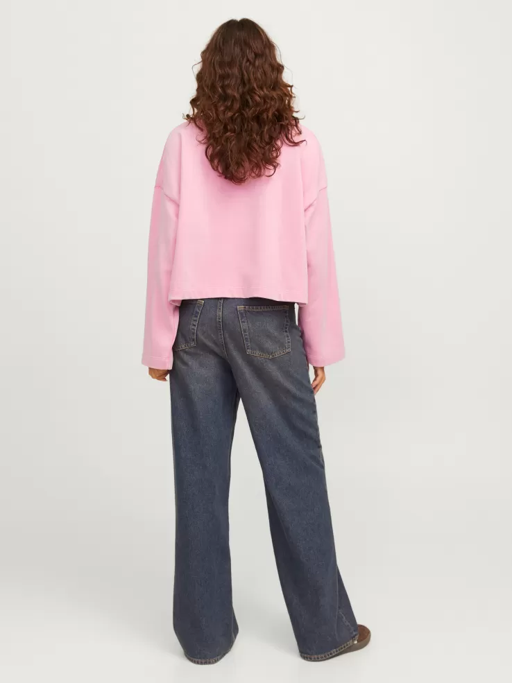Cheap JACK & JONES JXELIZABETH Sweatshirt Pink
