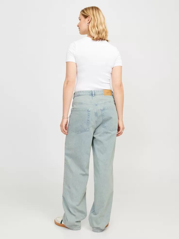 Best JACK & JONES JXERIN BAGGY MW R205 JEANS EX DNM Blue