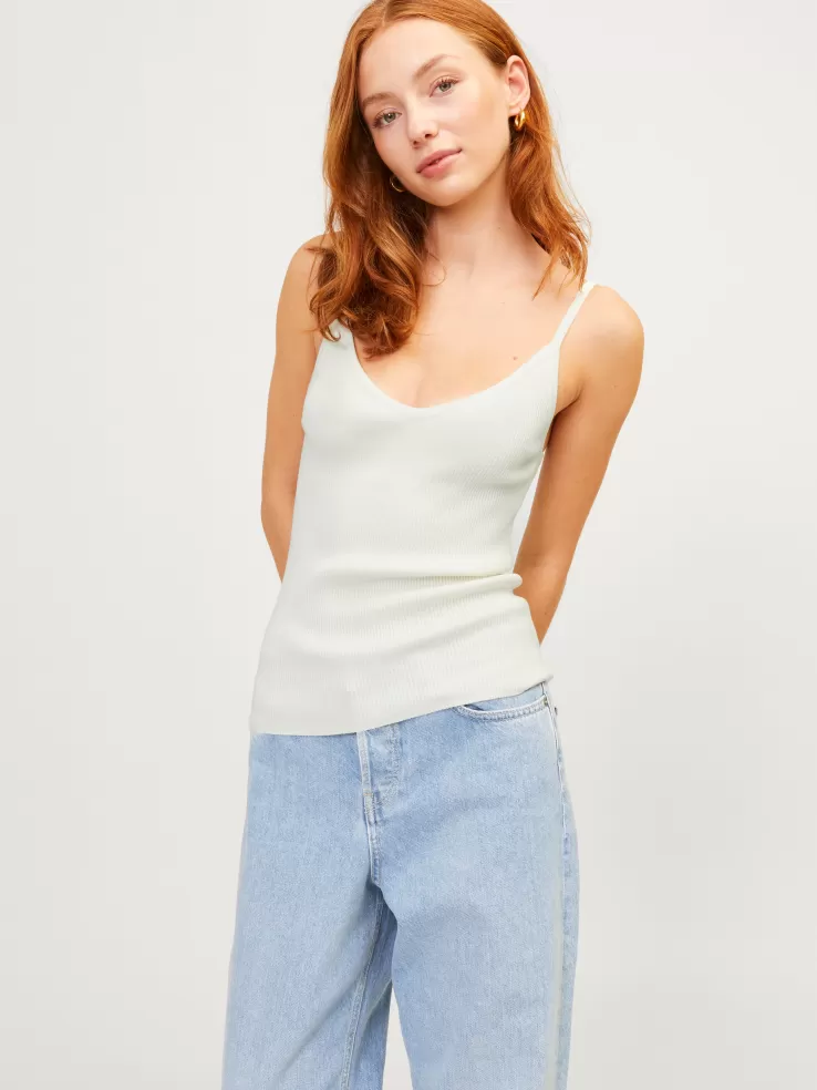 Best JACK & JONES JXESTHER Knit top White