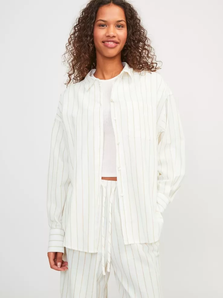 Best Sale JACK & JONES JXJAMIE Casual shirt White