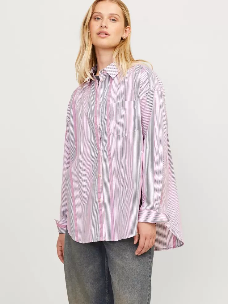 Cheap JACK & JONES JXJAMIE Poplin shirt Purple