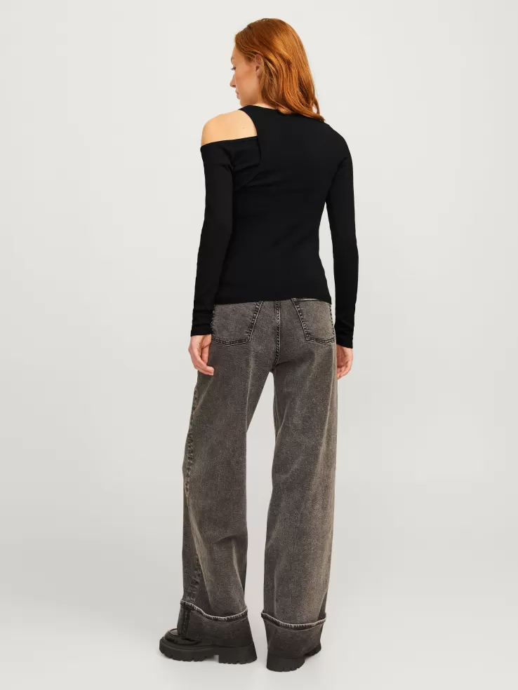 Best JACK & JONES JXMILANI Knitted top Black