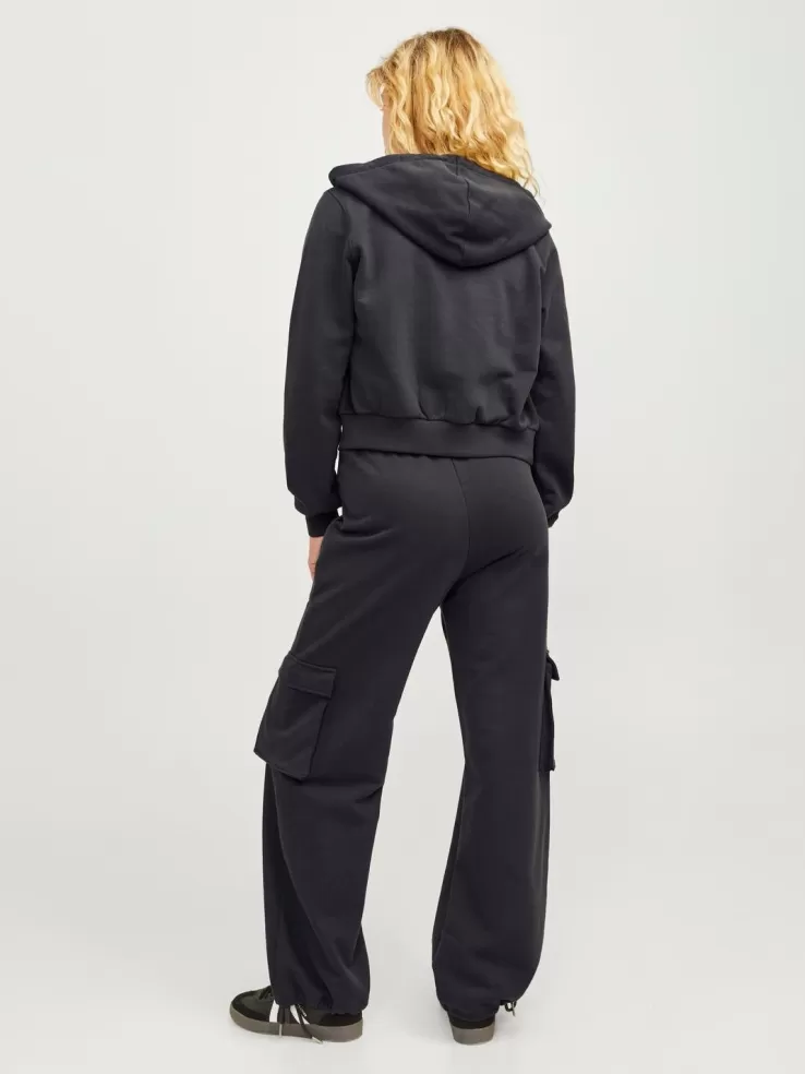 Best JACK & JONES JXPALMA Hoodie Black