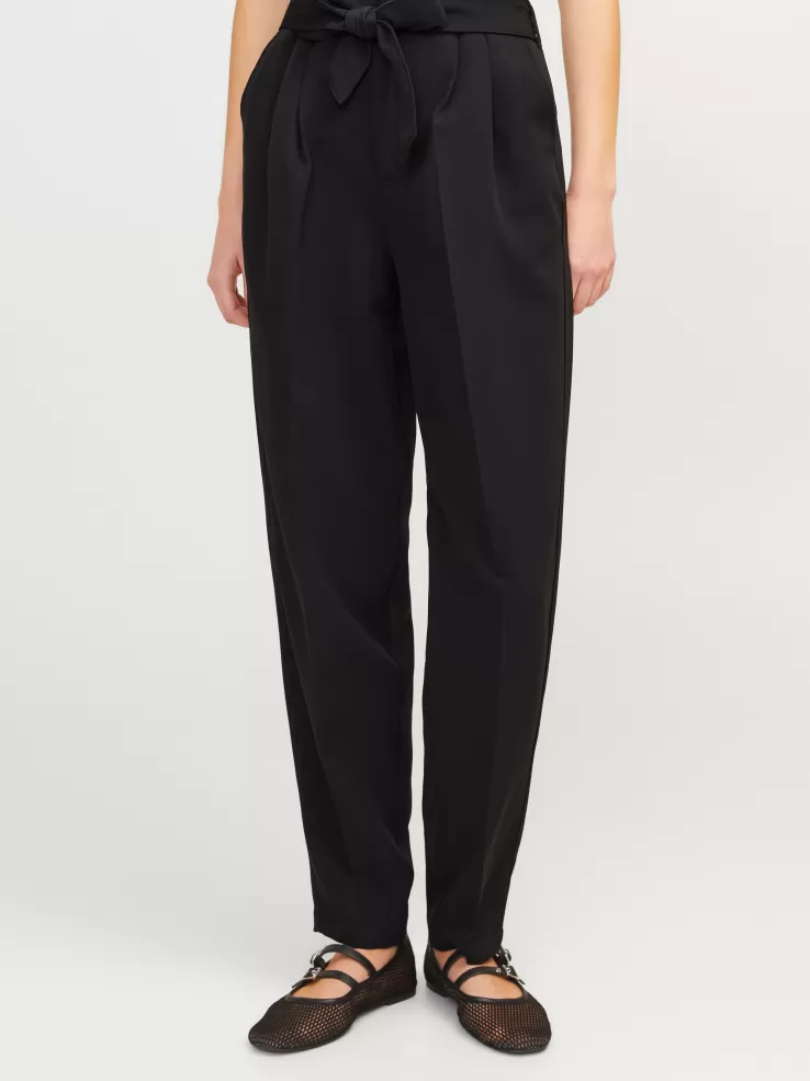 Best JACK & JONES JXPETRA Paperbag trousers Black