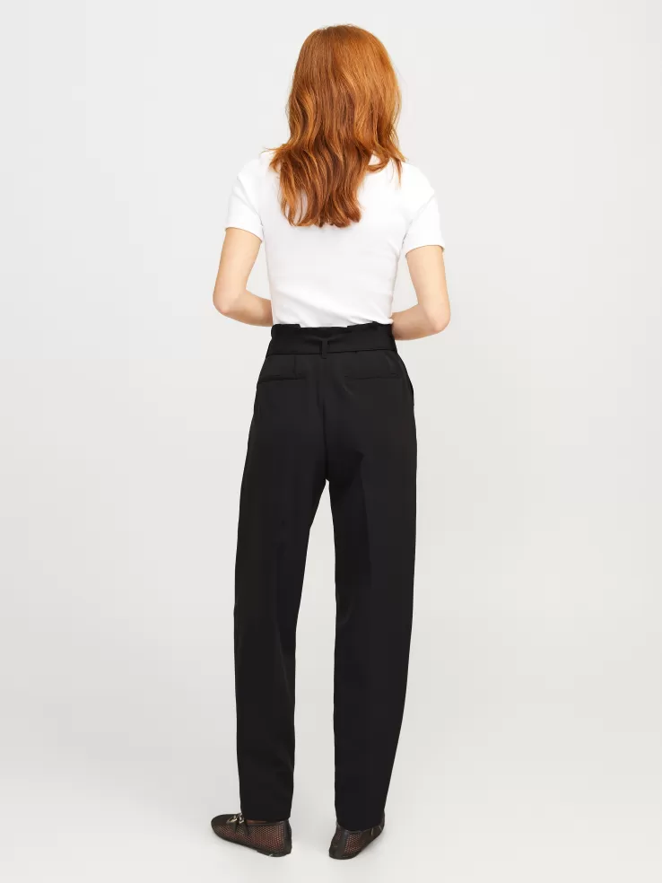 Best JACK & JONES JXPETRA Paperbag trousers Black
