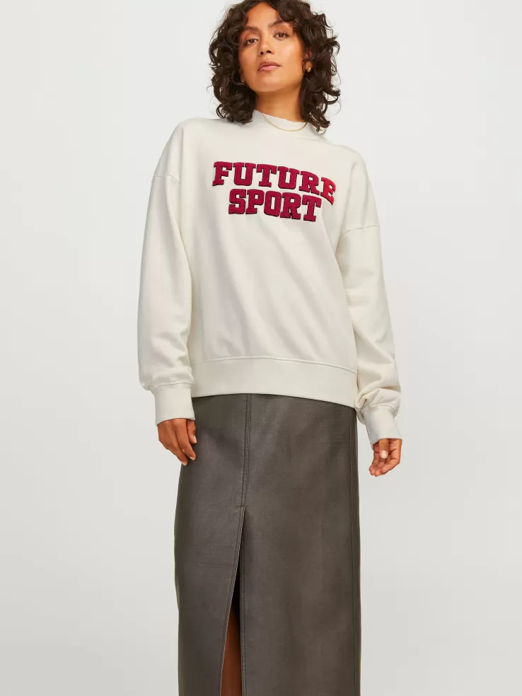 Best JACK & JONES JXRIRI Sweatshirt White