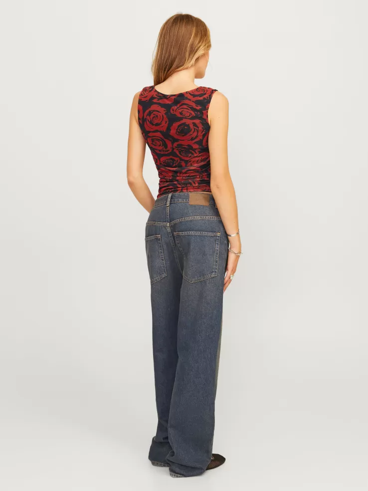 Best JACK & JONES JXROSA Top Red