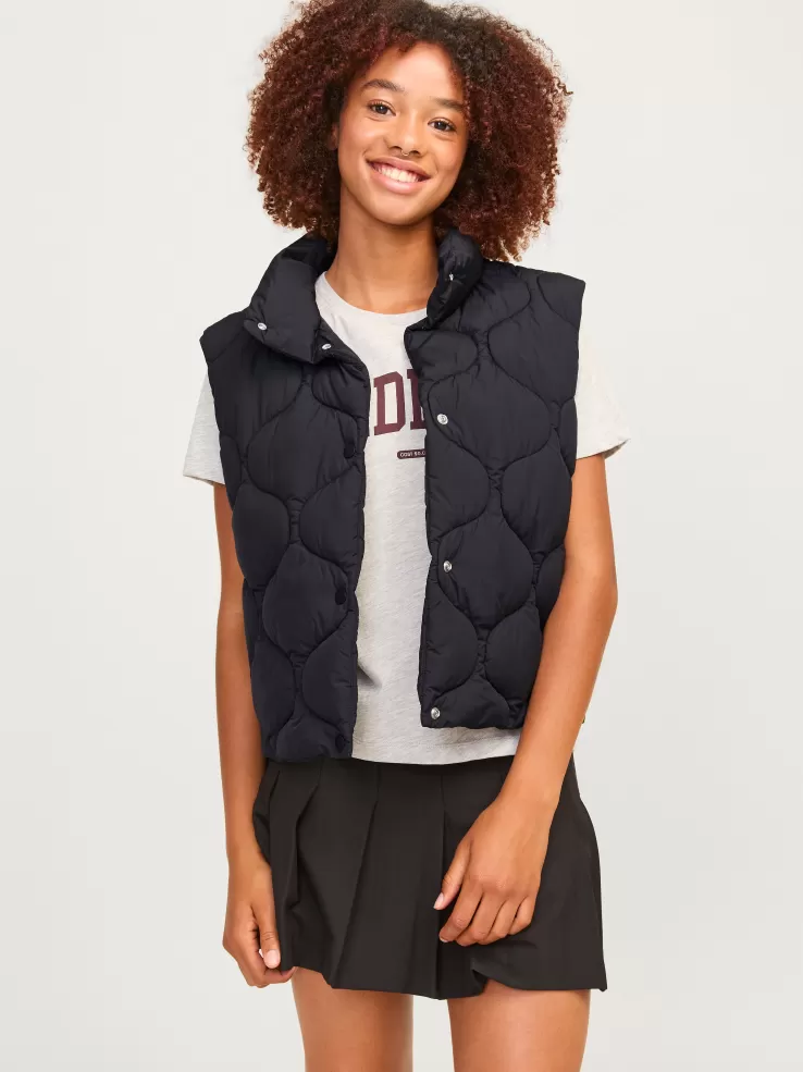 Best JACK & JONES JXSENA Quilted gilet Black