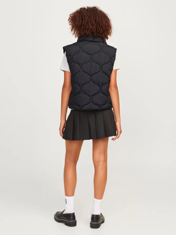 Best JACK & JONES JXSENA Quilted gilet Black