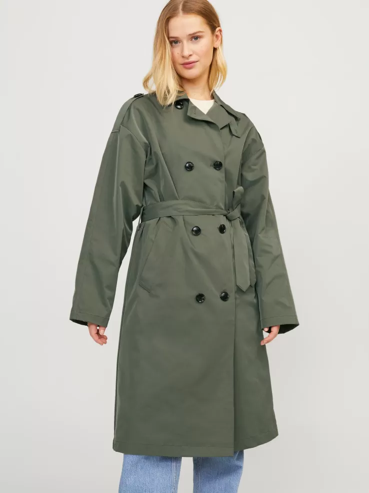 Best JACK & JONES JXSOPHI Trench coat Green