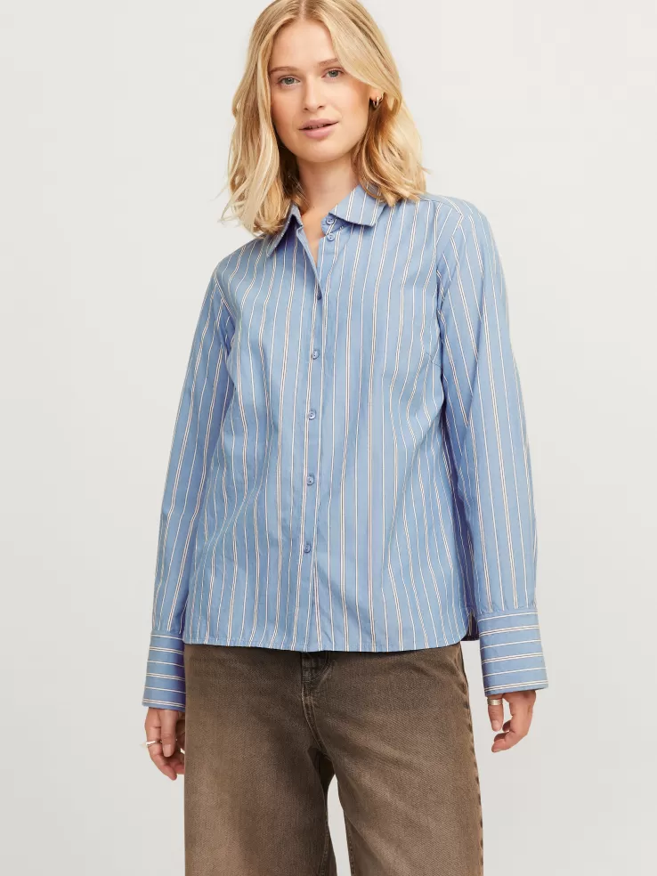 Cheap JACK & JONES JXTESSA Shirt Blue