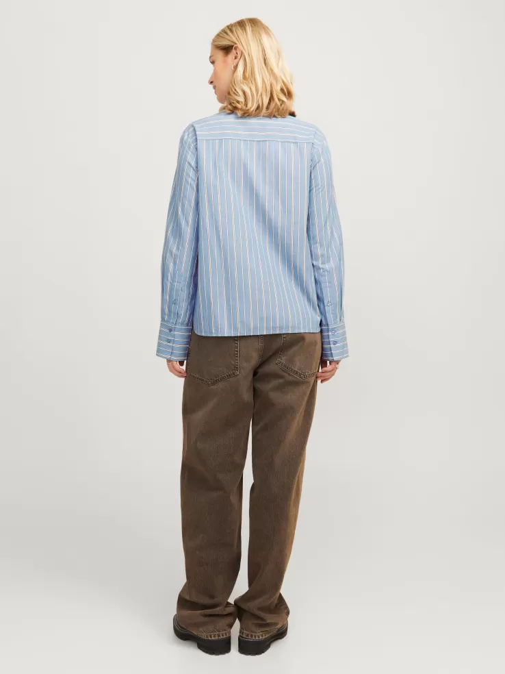 Cheap JACK & JONES JXTESSA Shirt Blue
