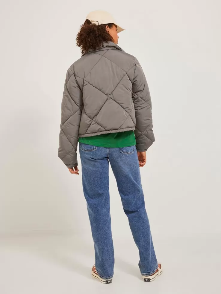 Best Sale JACK & JONES JXUNIT Quilted jacket Brown