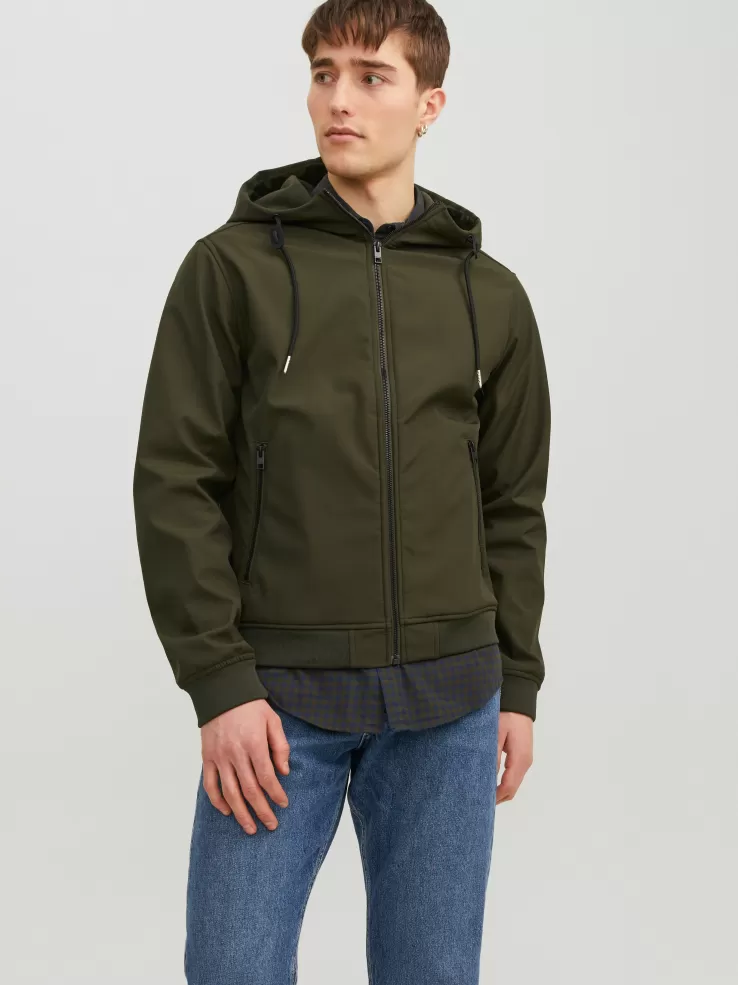 Best JACK & JONES Light padded jacket Green