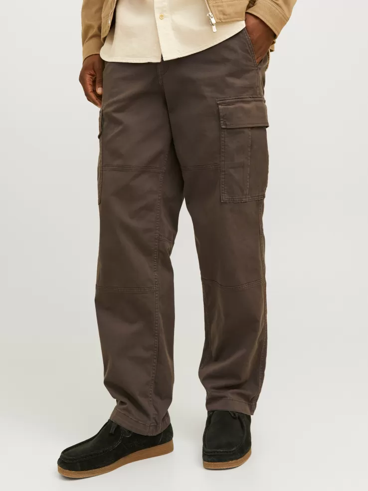 Best JACK & JONES Loose Fit Cargo trousers Brown