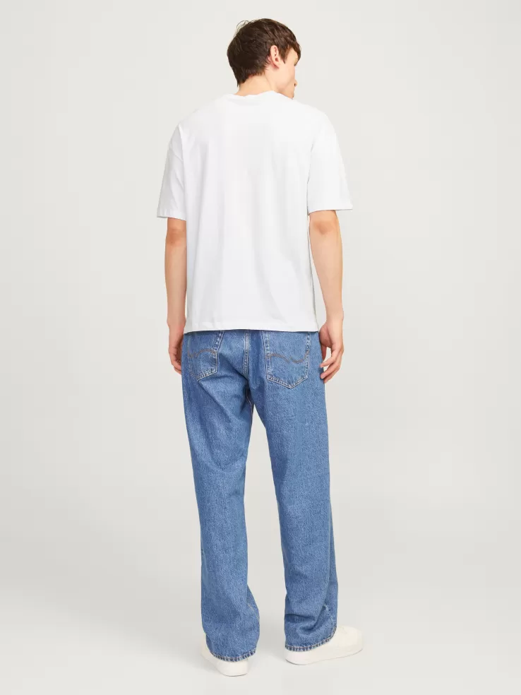 Best JACK & JONES 2-pack Plain Round Neck T-shirt White