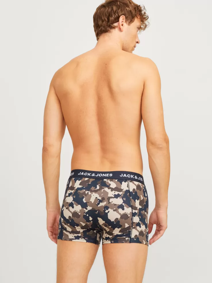 Best Sale JACK & JONES 3-pack Trunks Blue