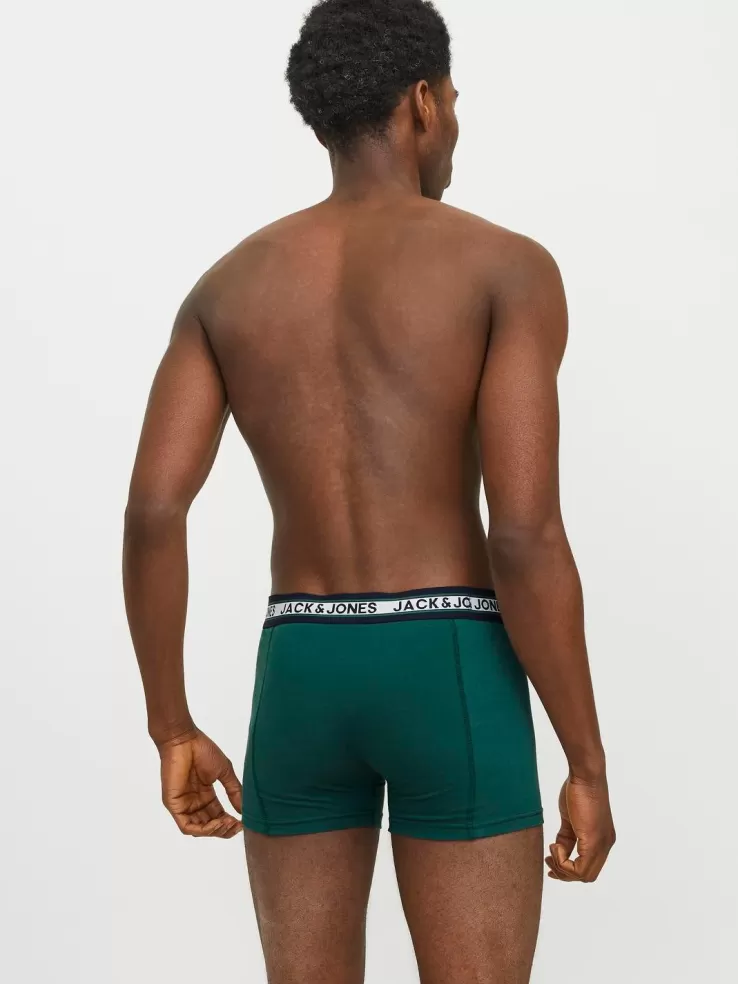 Best JACK & JONES 3-pack Trunks Green