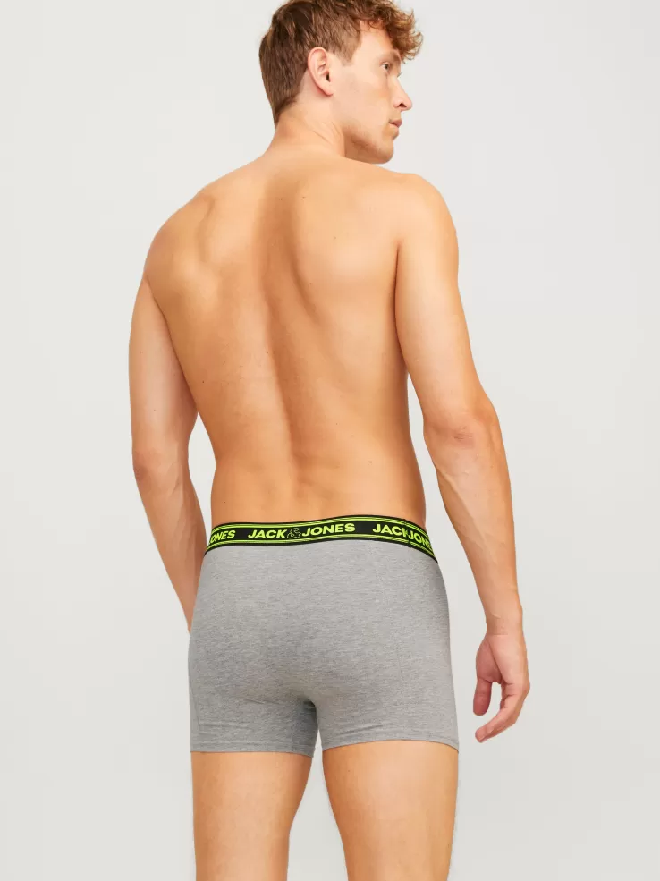 Best JACK & JONES 3-pack Trunks Grey