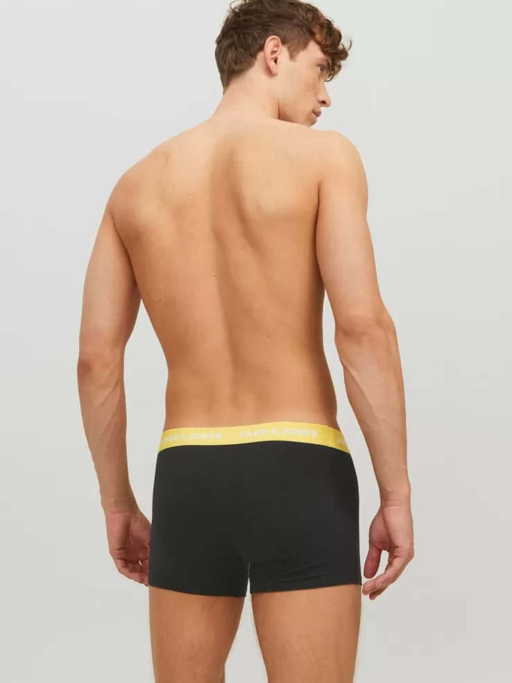 Best Sale JACK & JONES 7-pack Trunks Black